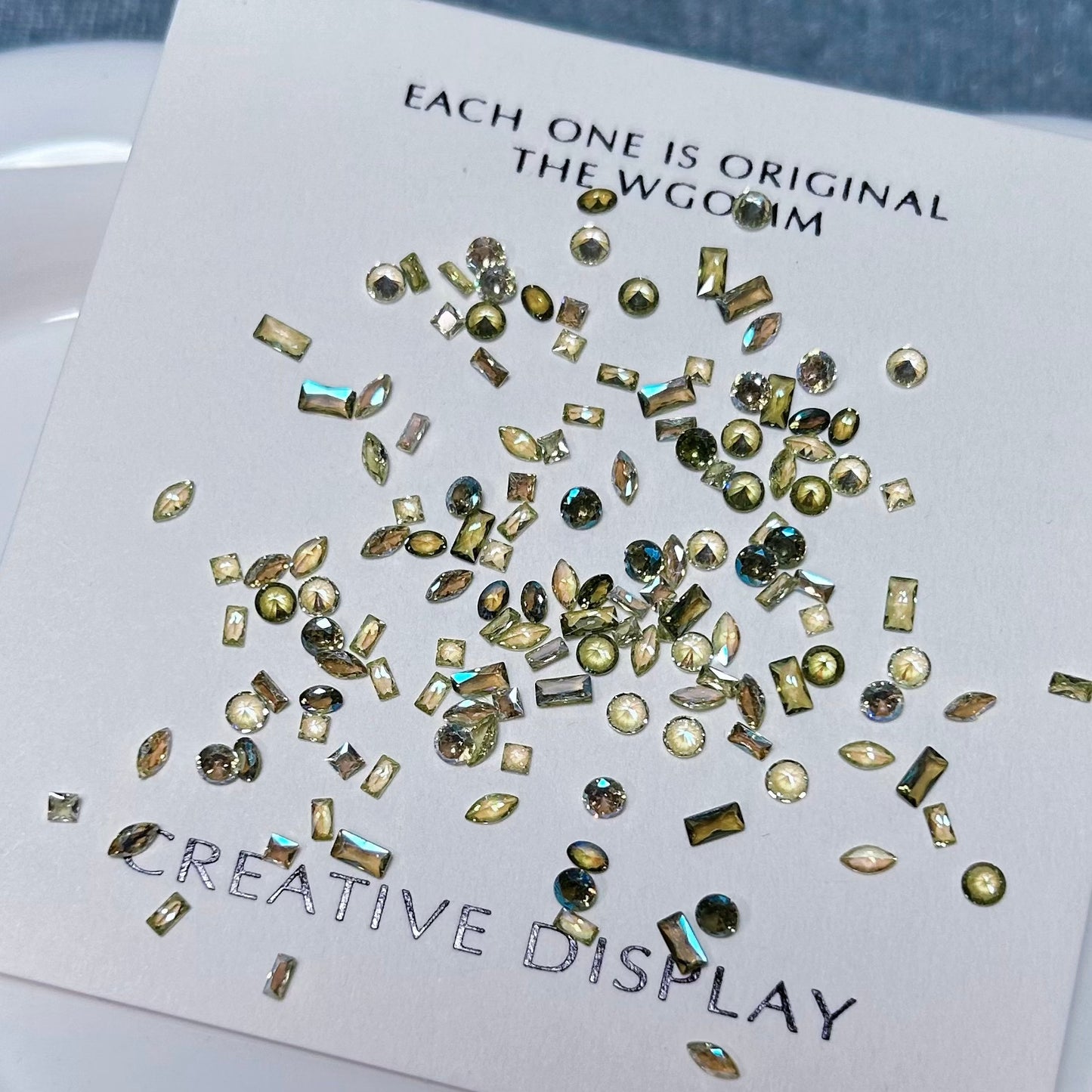 5A mini zircon-luxury nail zircon or DIY